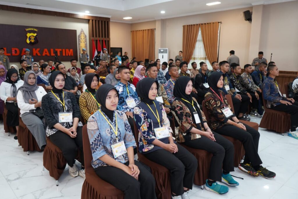 Teken Pakta Integritas dan Pengambilan Sumpah Calon Taruna Akpol, Bintara dan Tamtama Polri di Polda Kaltim