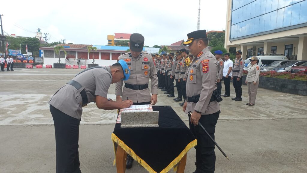Polresta Balikpapan Gelar Sertijab, Tiga Pejabat Utama Resmi Berganti