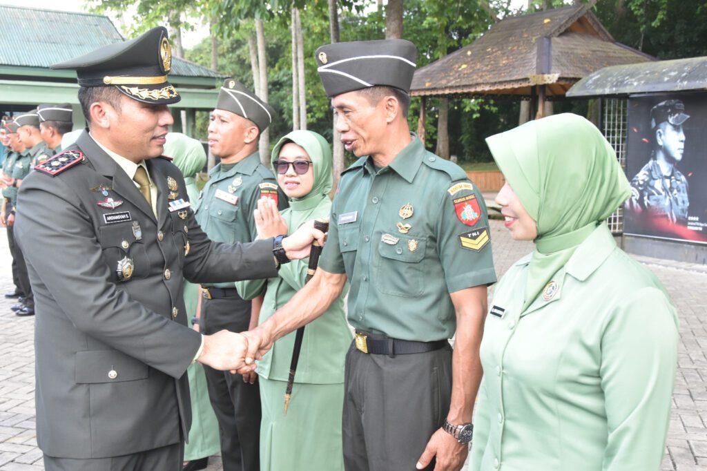 Korps Raport Kodim 1002/HST, 33 Prajurit Naik Pangkat, Begini Arahan Dandim Letkol Ardiansyah