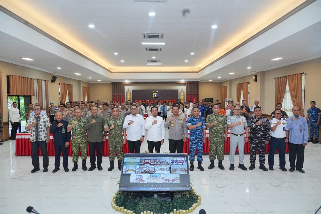 Polda Kaltim Gelar Rakor Lintas Sektoral Sambut Natal 2025 dan Tahun Baru 2026