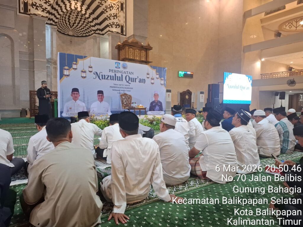 Pemkot Balikpapan Rayakan Nuzulul Qur’an Pada Rangkaian Safari Ramadan 1447 H