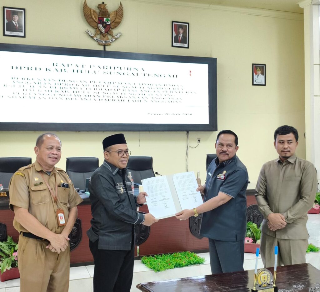 Raperda Pertanggungjawaban APBD HST 2025 Disetujui, Pemkab: Tinggal Evaluasi Akhir di Tingkat Provinsi
